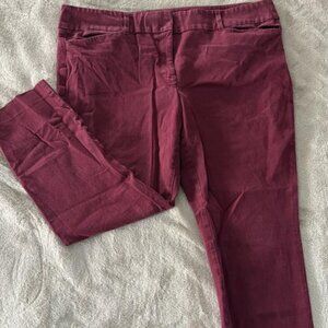 Loft Sutton Skinny Ankle Pants